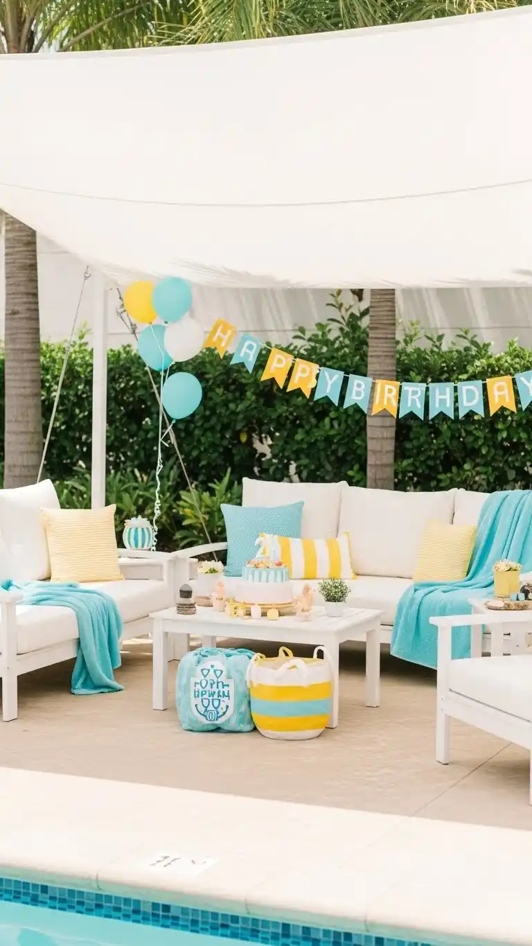 17 Creative 21st Birthday Party Ideas to Wow Your Guests 14 10. Beach or Poolside Birthday Gathering