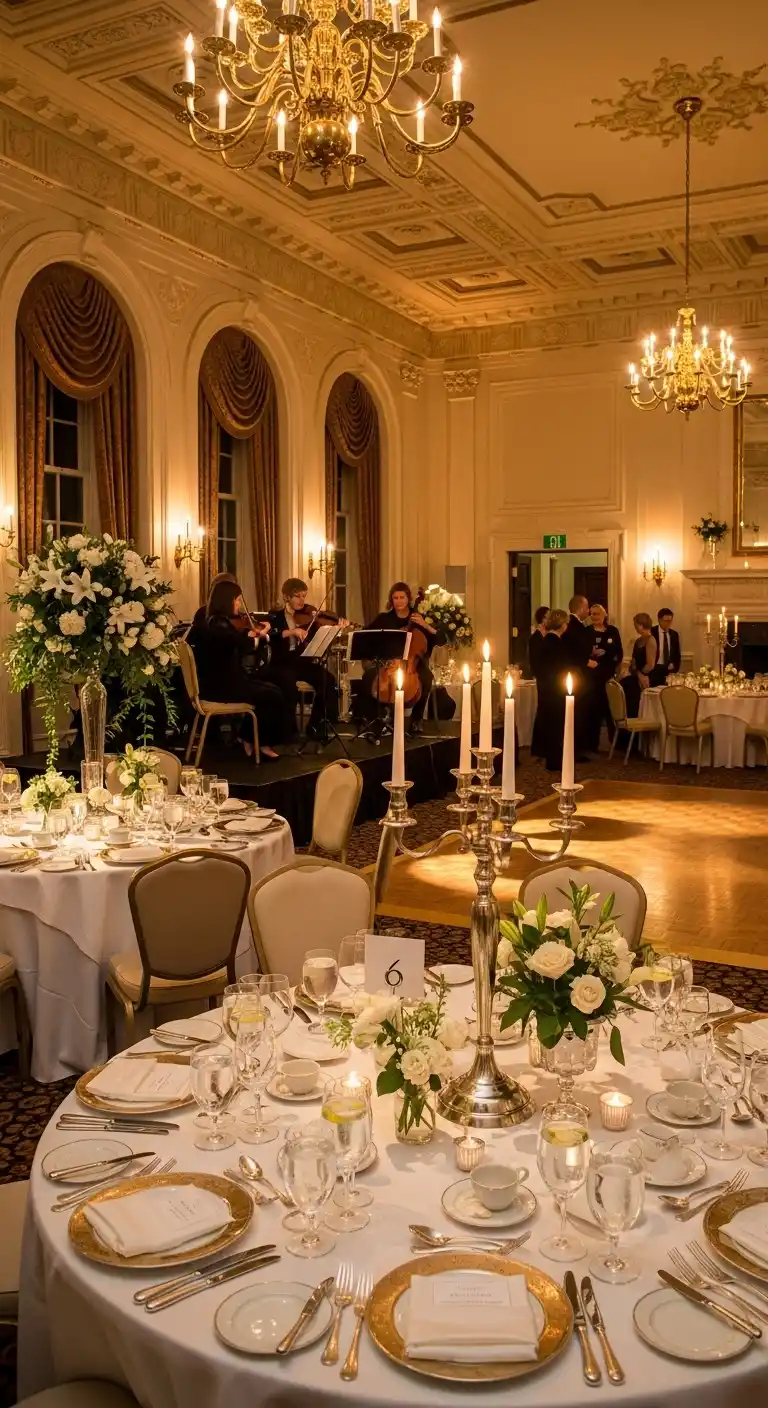 19 Classy Wedding Reception Ideas for a Timeless Look 14 10. Classy Live Performing Arts Instead of Loud Entertainment