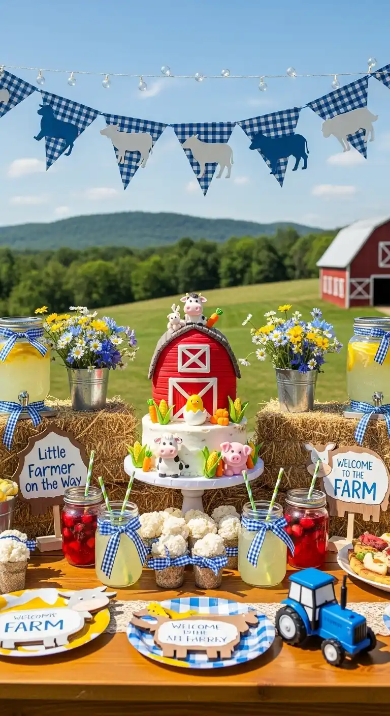 Boy Baby Shower Themes: 21 Unique Ways to Throw a Party 15 11. Farming & Barnyard Theme