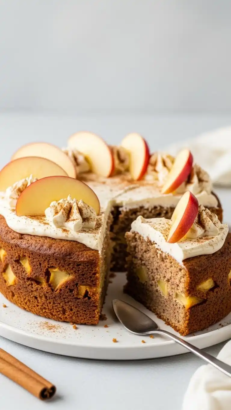 Fathers Day Cake Ideas: 21 Treats Dad Will Love 16 12. Apple Cinnamon Spice Cake with Cozy Flavor Notes