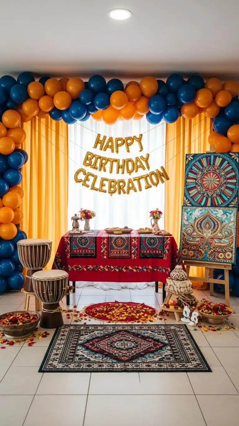 17 Creative 21st Birthday Party Ideas to Wow Your Guests 16 12. Cultural or Heritage-Themed Celebration