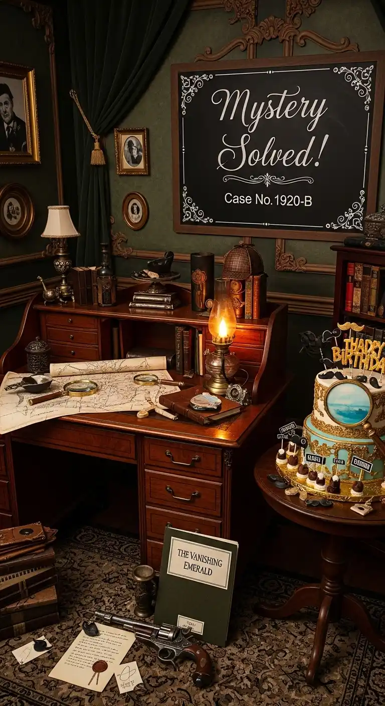 Birthday Party Themes for Men: 19 Fun Ideas 16 12. Mystery Detective Experience