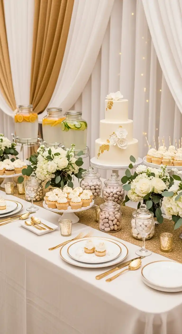 23 Elegant Neutral Baby Shower Ideas for a Perfect Day 16 12. Understated Glamour