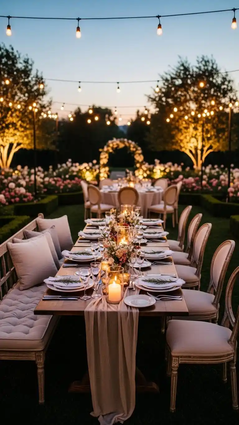 21 Small Intimate Wedding Ideas You’ll Adore 17 13. Create Intimate Seating Arrangements for Closer Conversations