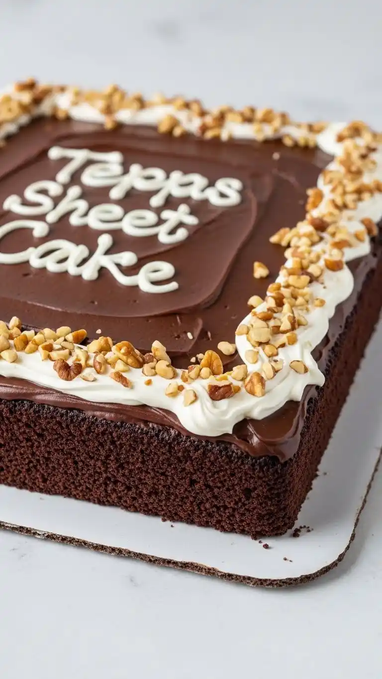 Fathers Day Cake Ideas: 21 Treats Dad Will Love 17 13. Texas Sheet Cake for an Easy Family-Sized Option