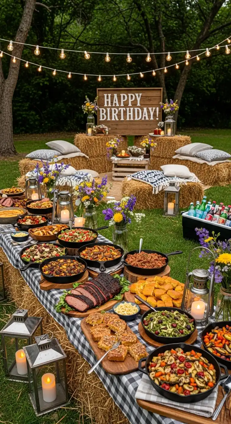 Birthday Party Themes for Men: 19 Fun Ideas 18 14. Backyard Grill-Free Cookout Experience