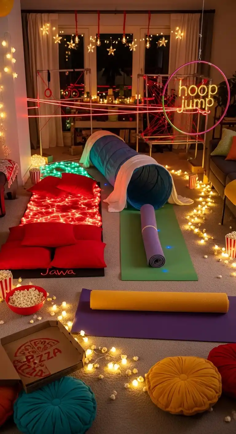 17 Easy Girls Sleepover Party Ideas for a Memorable Night 18 14. Indoor Obstacle Course Challenge