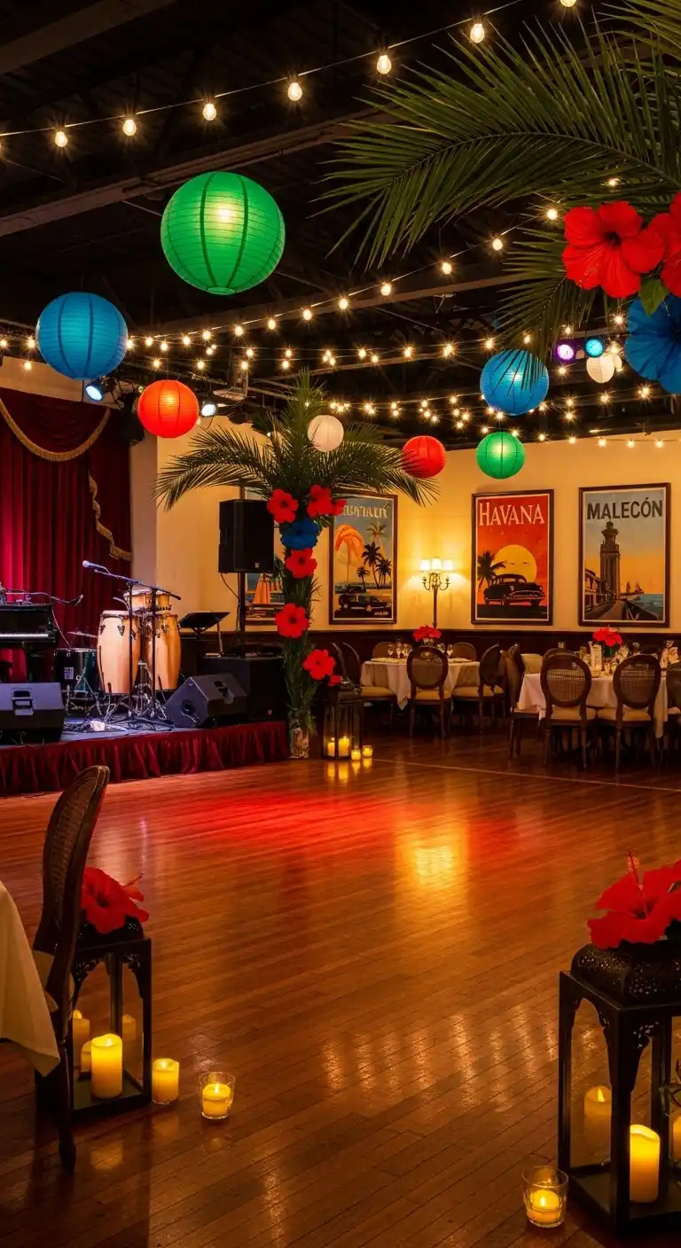 21 Inspiring Havana Nights Party Ideas You’ll Adore 18 14. Salsa Dance Floor Area