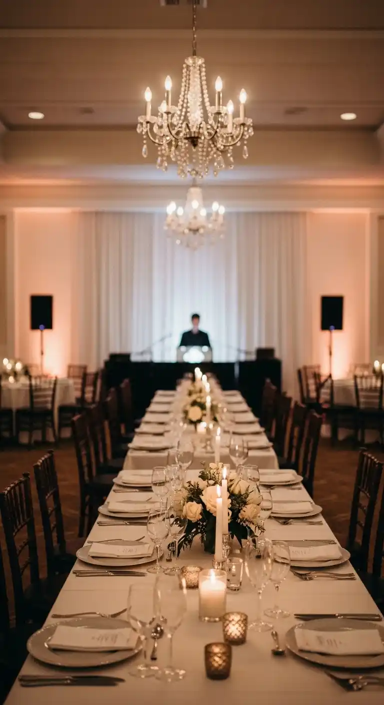 19 Classy Wedding Reception Ideas for a Timeless Look 18 14. Soft Instrumental Background Music