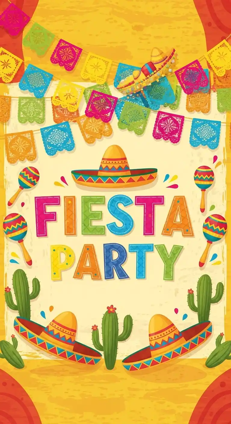 Fiesta Party Decorations: 19 Bright Ideas for a Vibrant Bash 18 14. Themed Signage