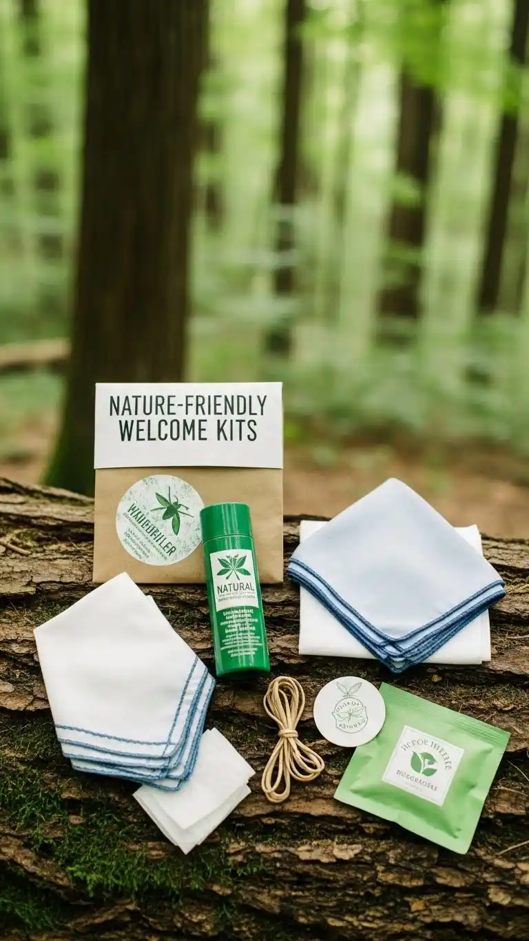 Forest Wedding Ideas: 25 Ways to Celebrate Amid Nature 19 15. Nature-Friendly Guest Welcome Kits