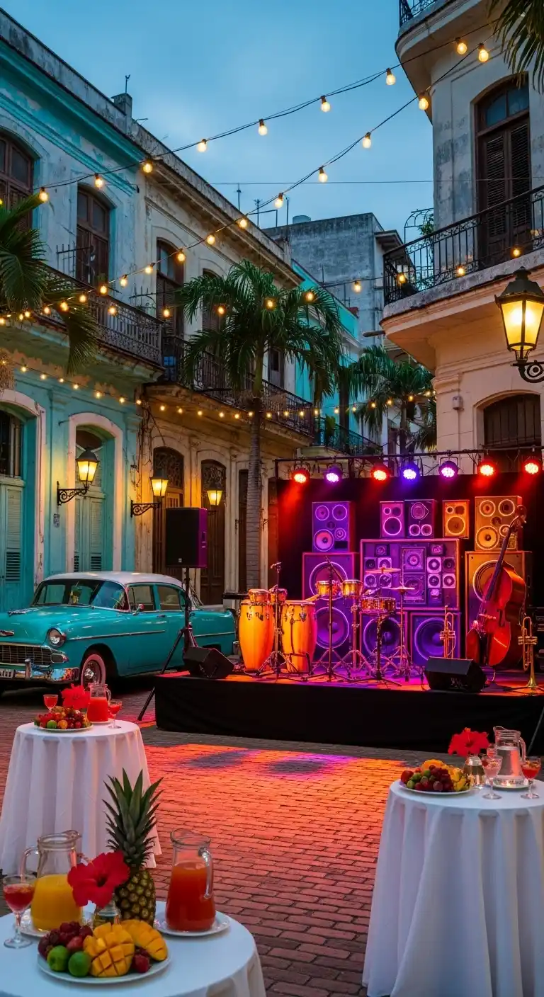 21 Inspiring Havana Nights Party Ideas You’ll Adore 20 16. Cuban-Inspired Music Performances