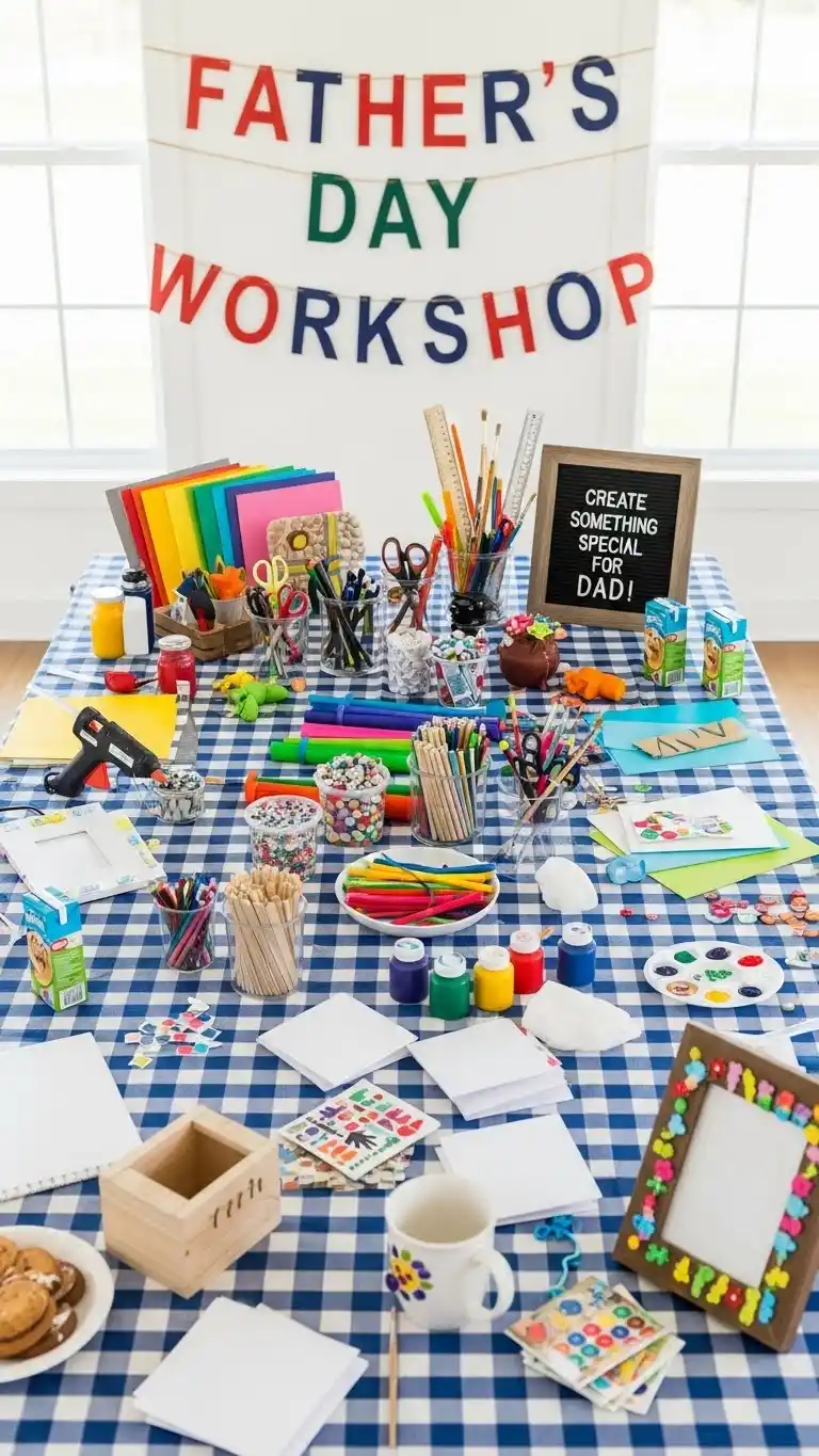 19 Fathers Day Party Themes for a Memorable Day 20 16. DIY Gift-Making Workshop Theme