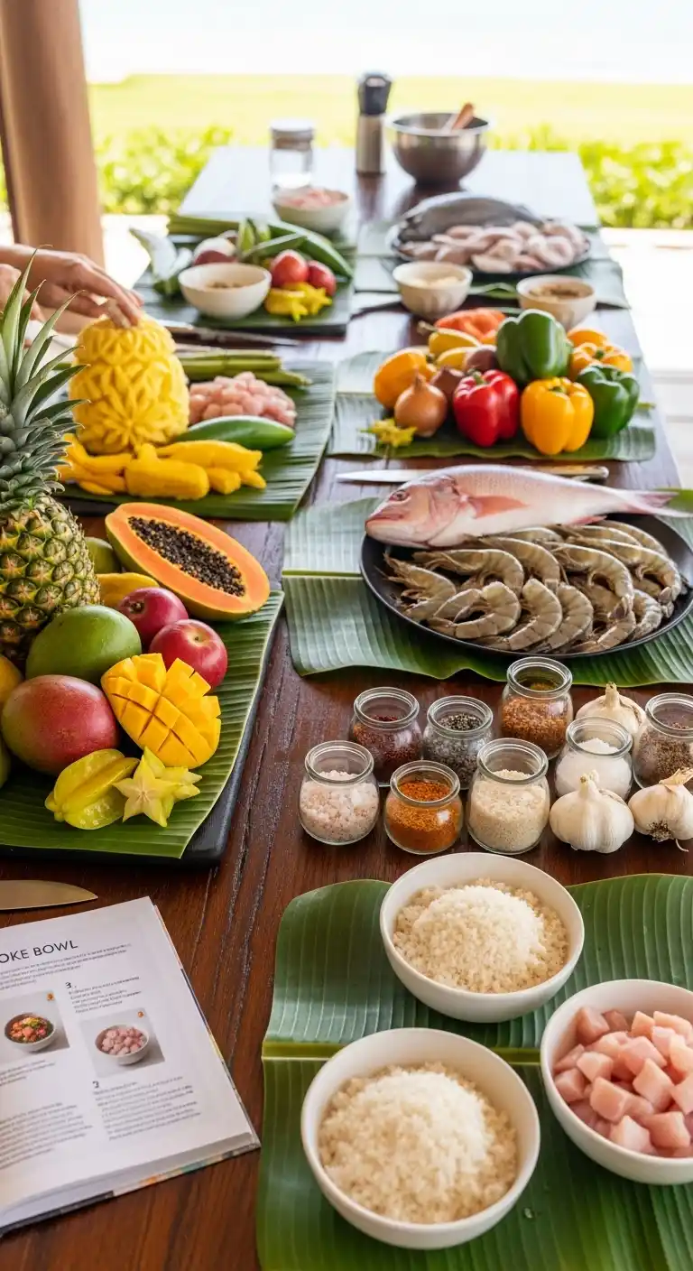 Hawaiian Birthday Party Ideas for Adults: 25 Fun Themes 20 16. Hawaiian Cooking Class with Island Ingredients