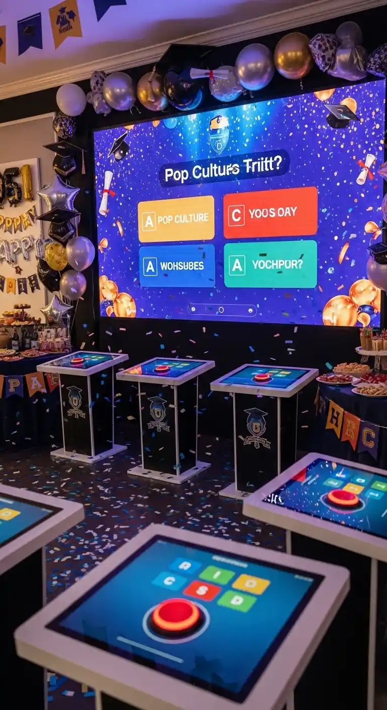 High School Graduation Party: 19 Fun Celebrations 21 17. Interactive Trivia or Quiz Games