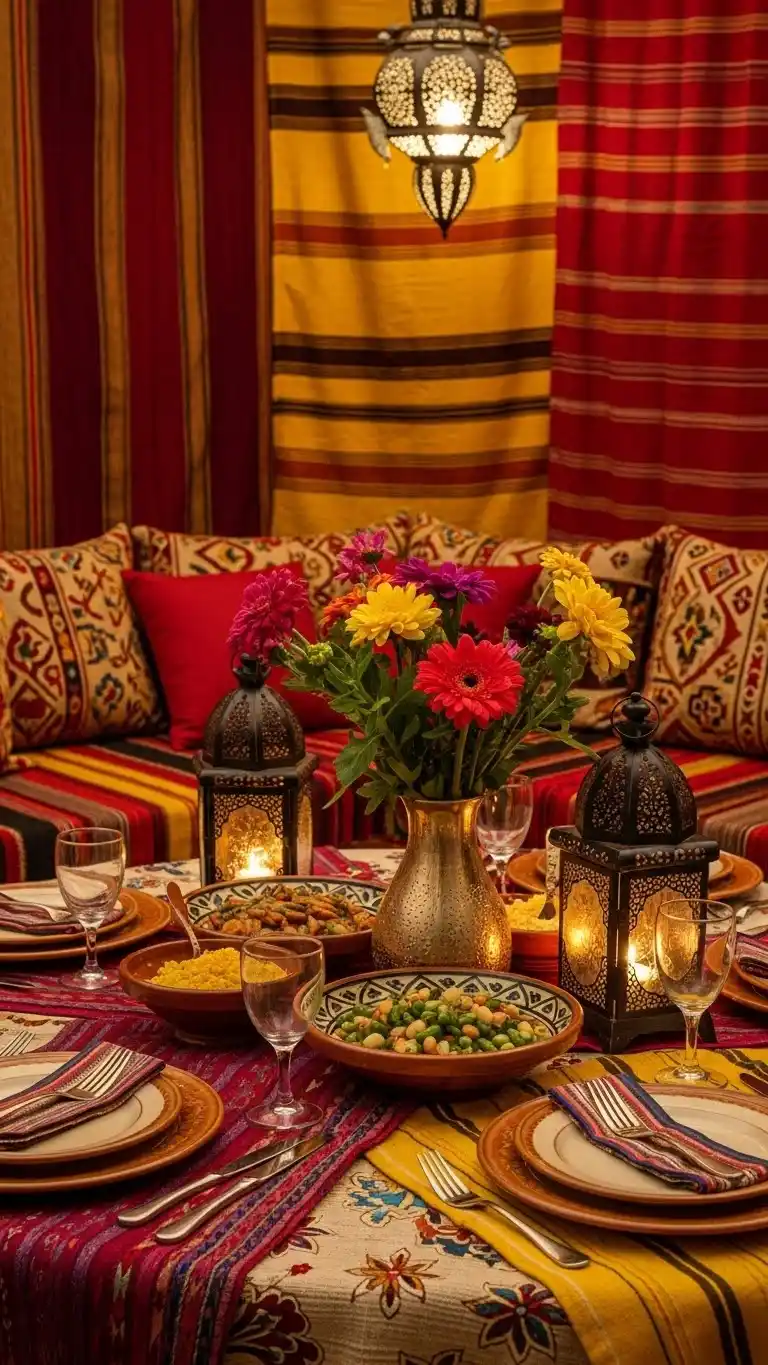 23 Dinner Party Theme Ideas That Make Every Night Special 21 17. Moroccan Home Gathering Dinner Party Theme