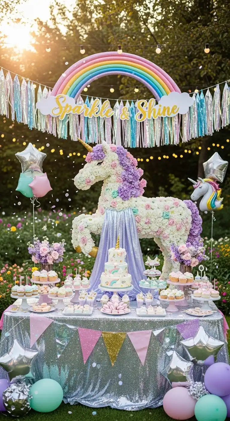 23 Unique Birthday Party Themes for Women You’ll Adore 22 18. Magical Unicorn Adult Birthday