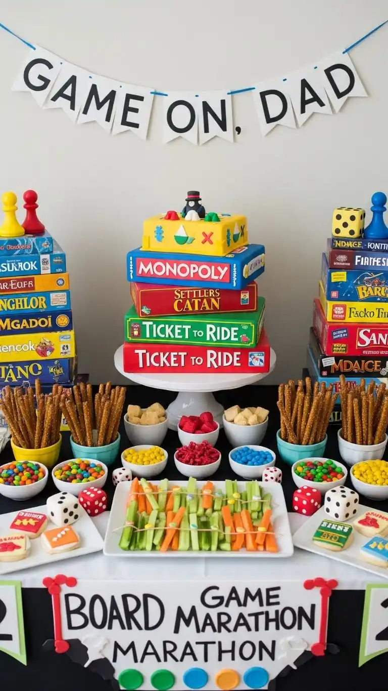 19 Fathers Day Party Themes for a Memorable Day 23 19. Board Game Marathon Theme