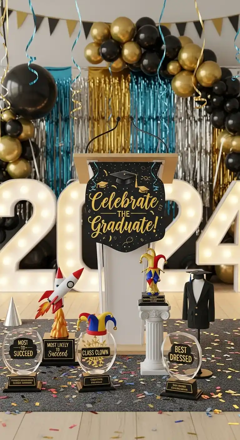High School Graduation Party: 19 Fun Celebrations 23 19. Celebrate the Graduate With a Personalized Awards Ceremony