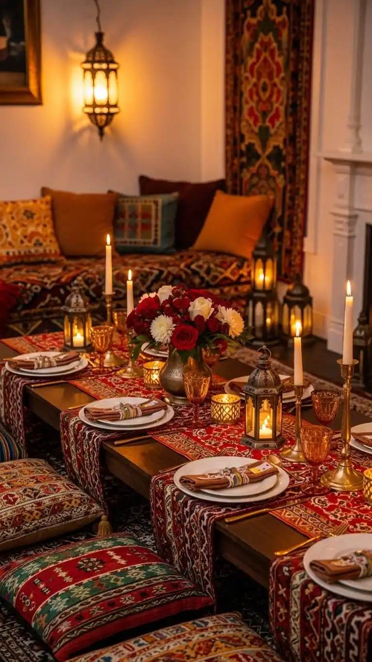 23 Dinner Party Theme Ideas That Make Every Night Special 6 2. Arabian Nights Dinner Party Theme