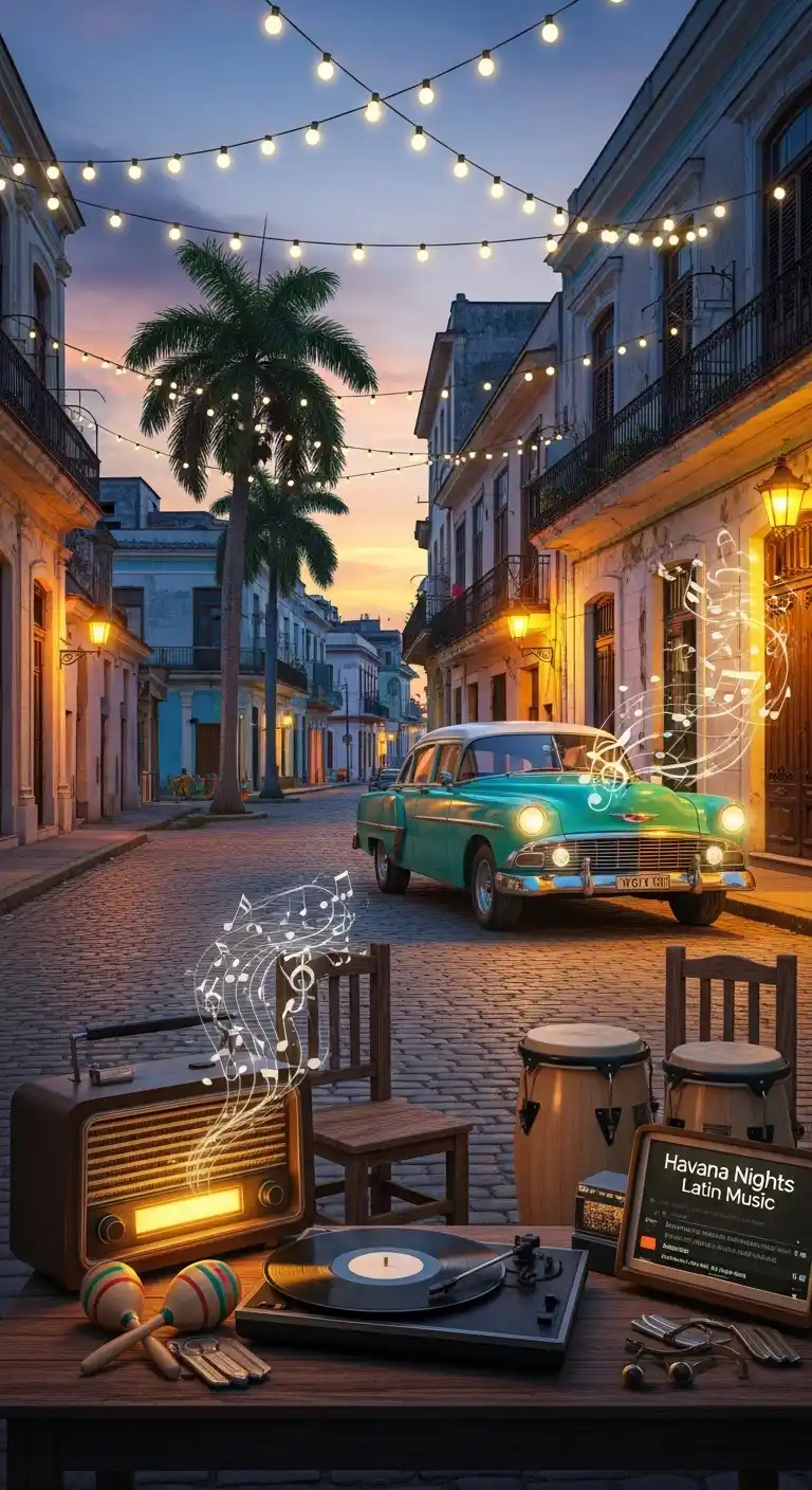 21 Inspiring Havana Nights Party Ideas You’ll Adore 6 2. Latin Music Playlist for a Lively Atmosphere