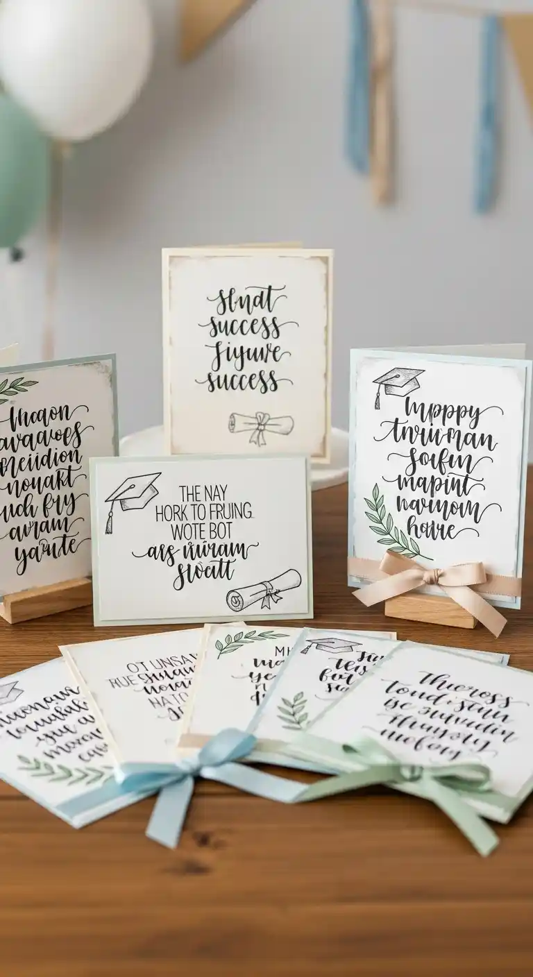 21 DIY Graduation Party Favors That Wow Your Guests 25 21. Graduation Quote Cards