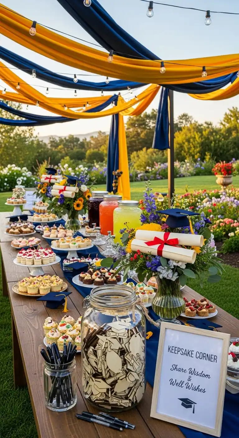 Throw a Memorable Graduation Party: 23 Fun Ideas 25 21. Provide Keepsake Tags for Guests to Sign