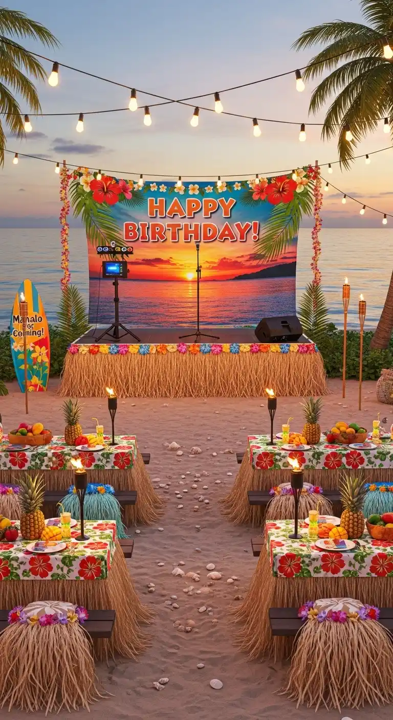 Hawaiian Birthday Party Ideas for Adults: 25 Fun Themes 26 22. Hawaiian-Themed Karaoke Luau