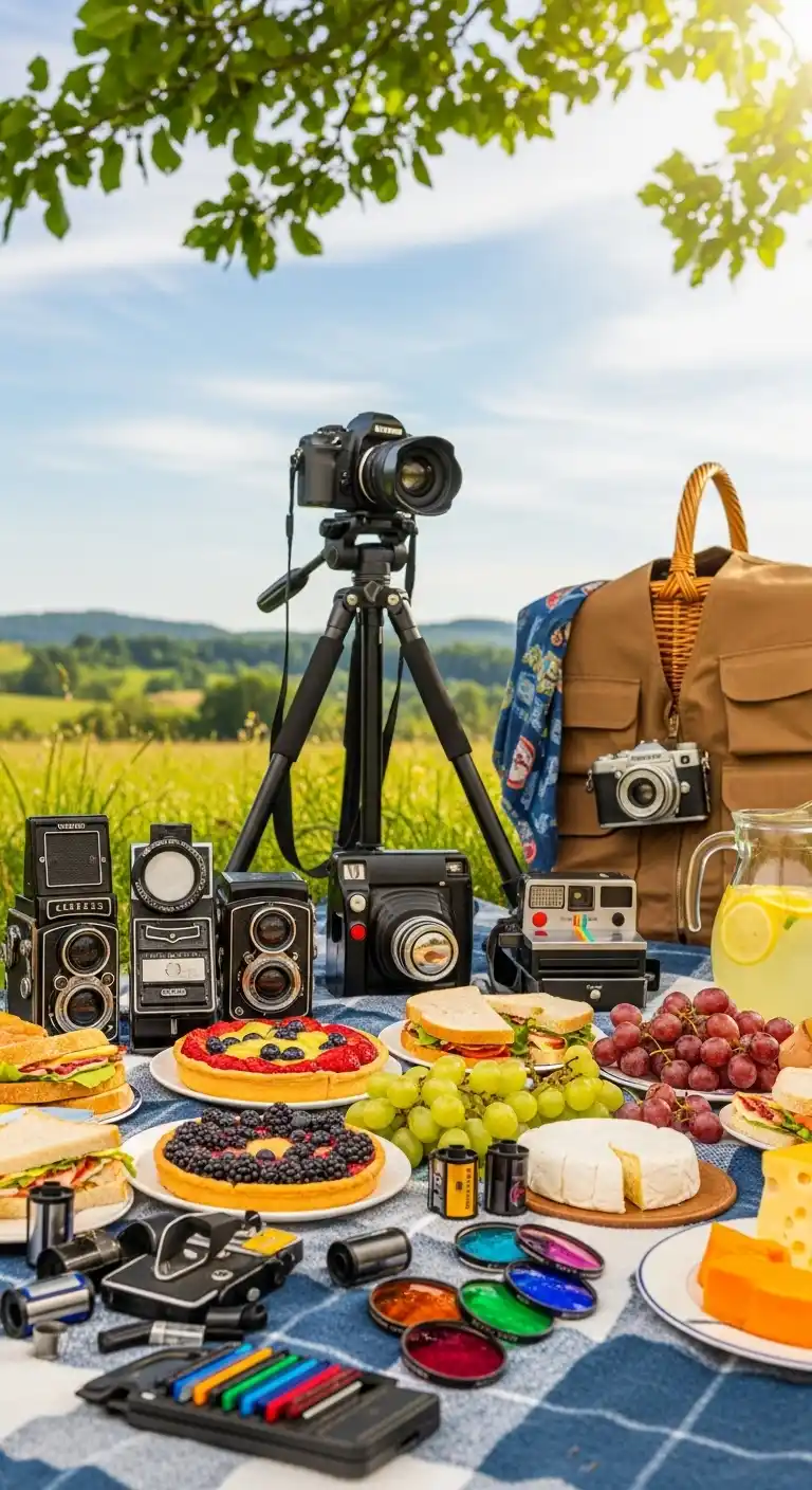 23 Easy Picnic Party Ideas to Try Now 26 22. Photography-Themed Picnic
