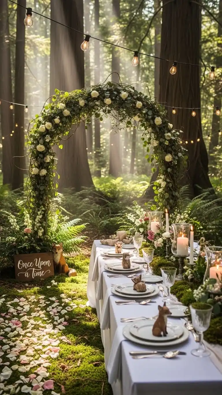 Forest Wedding Ideas: 25 Ways to Celebrate Amid Nature 29 25. Woodland Storybook Photo Moments