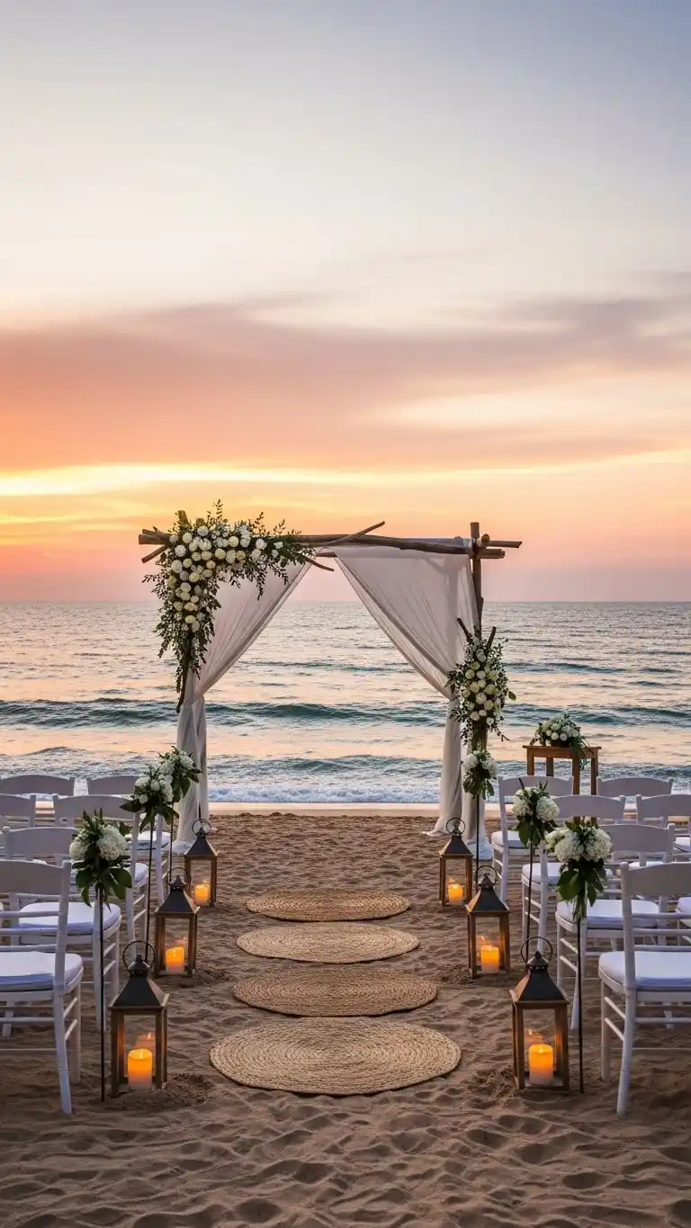21 Small Intimate Wedding Ideas You’ll Adore 7 3. Exchange Vows at a Secluded Beach Location