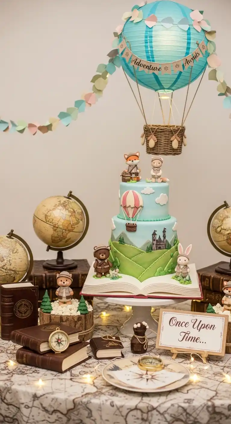 Adorable Baby Shower Theme Ideas You’ll Love 7 3. Storybook Adventure Theme