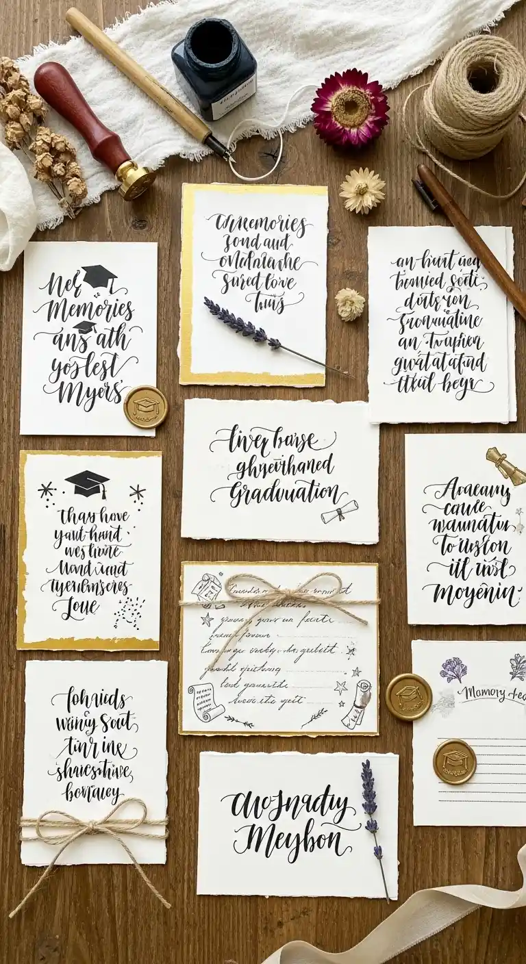21 DIY Graduation Party Favors That Wow Your Guests 8 4. Memory Quote Cards