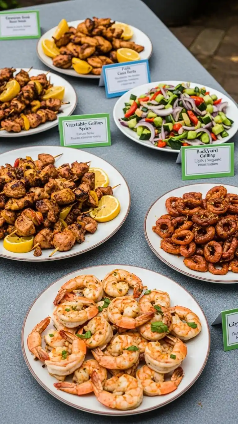 17 Fun Backyard BBQ Party Ideas for a Memorable Day 9 5. Backyard BBQ Party Ideas With a Global Grilling Theme