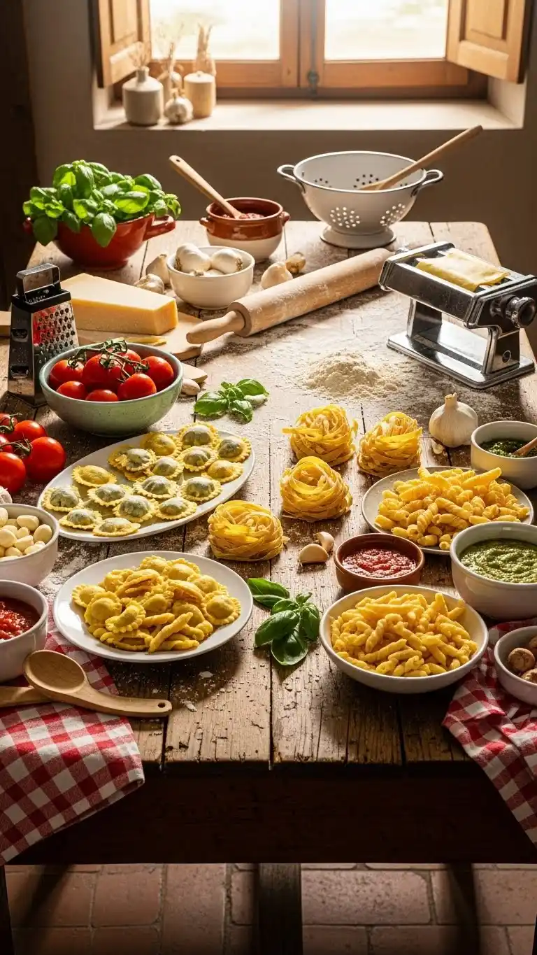 Italian Party Ideas: 19 Ways to Celebrate in Style 9 5. Italian Pasta-Making Experience