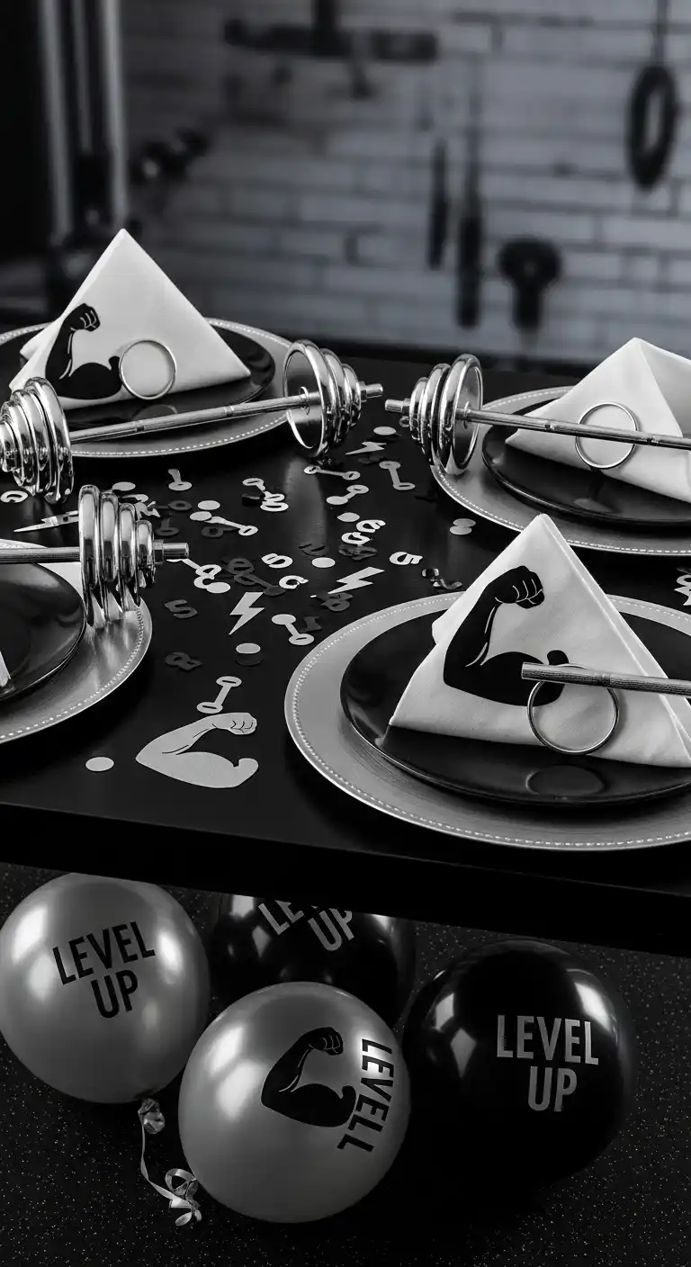 Birthday Party Themes for Men: 19 Fun Ideas 10 6. Fitness Warrior Theme