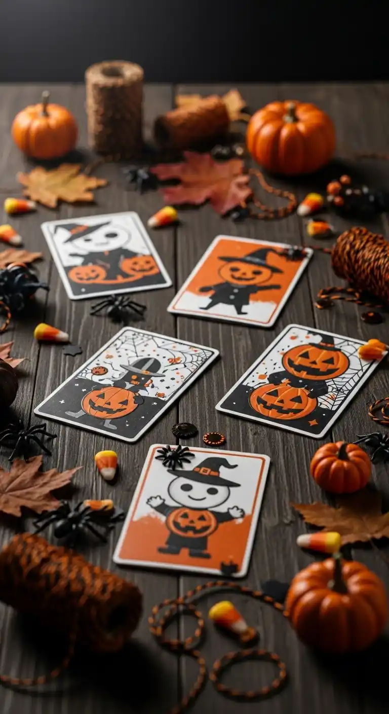 21 Ideas Spooky DIY Halloween Party Favors for Kids 11 7. Spooky Story Starter Cards