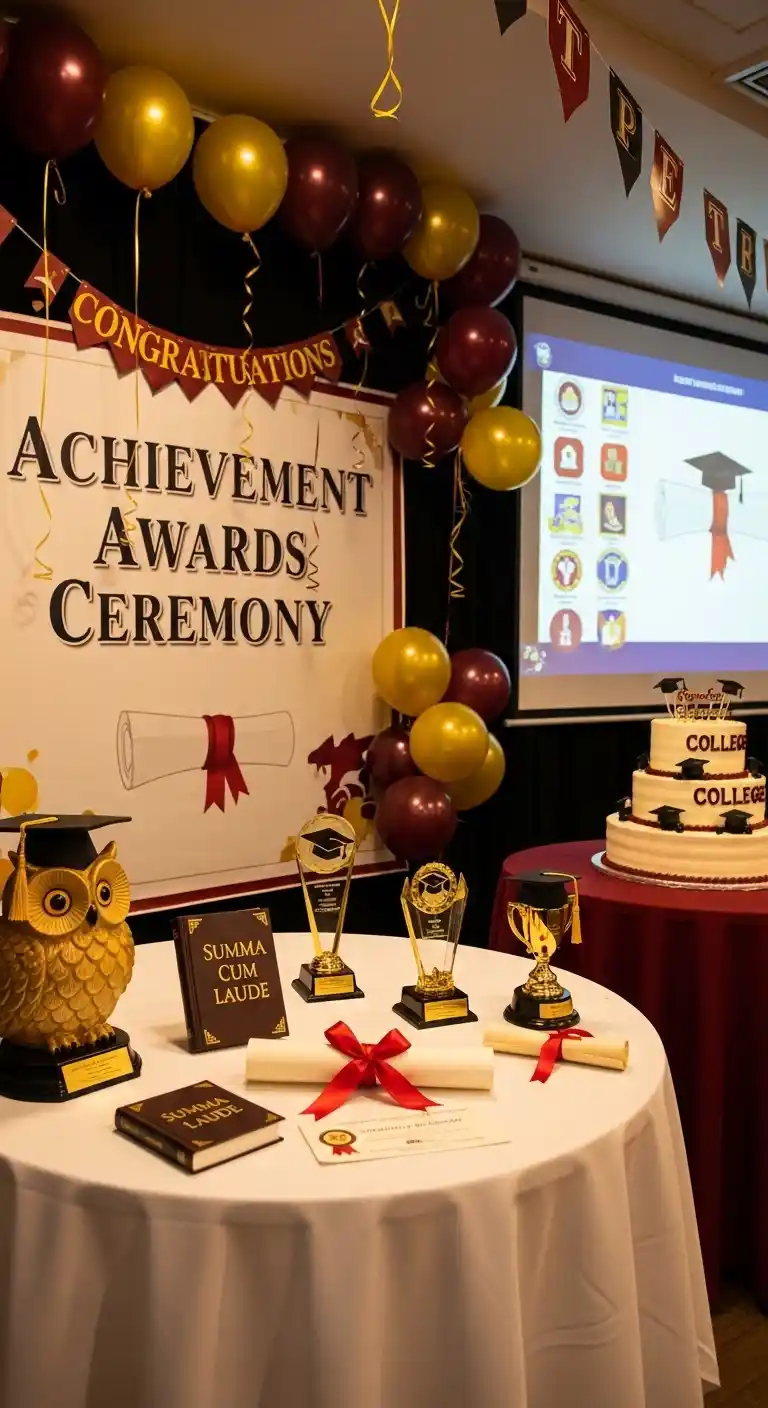 College Graduation Party Ideas: 23 Fun Ways to Celebrate 12 8. Achievement Awards Ceremony
