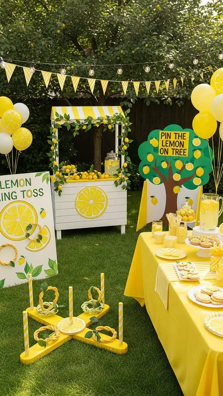 Lemon Themed Party Ideas: 23 Ways to Celebrate in Style 12 8. Citrus-Inspired Party Games