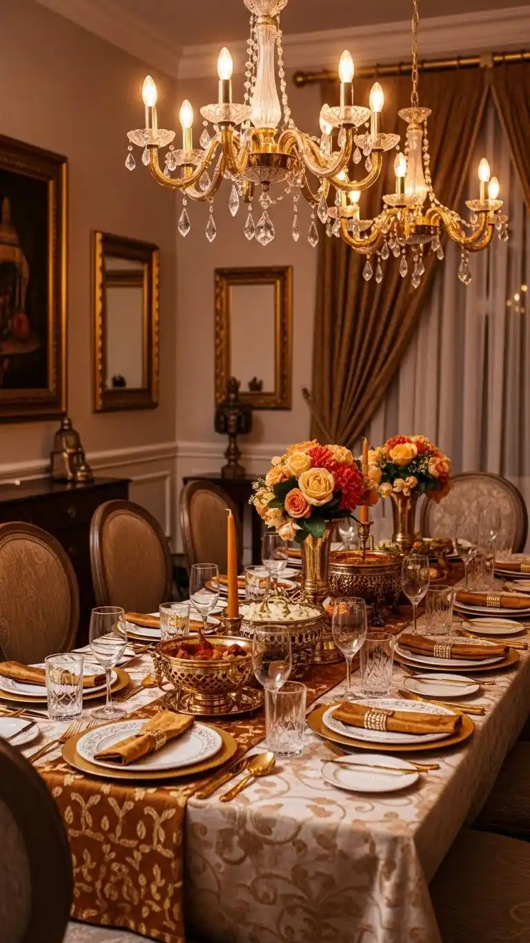 23 Dinner Party Theme Ideas That Make Every Night Special 12 8. Indian Royal Court Dinner Party Theme