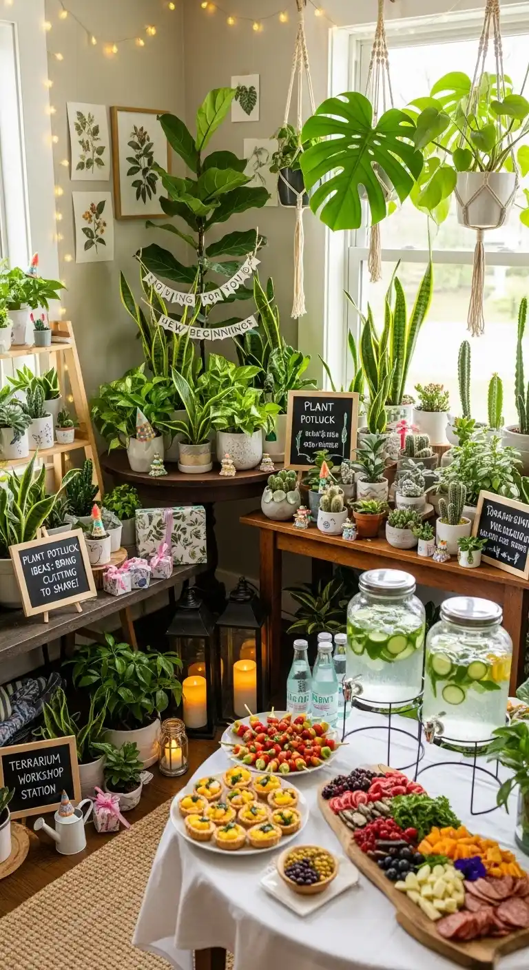 Housewarming Party Ideas: 19 Creative Ways to Celebrate 12 8. Indoor Plant Lovers Meet-Up