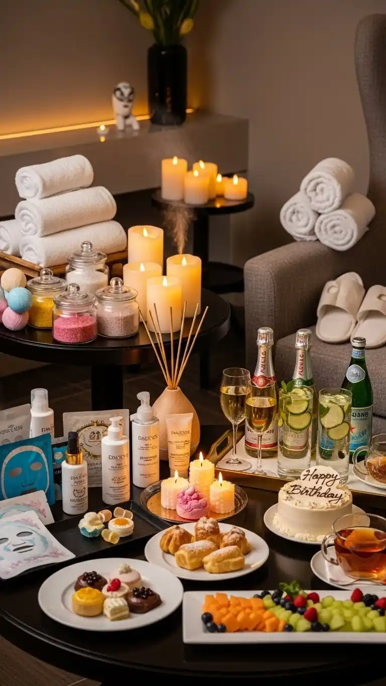 17 Creative 21st Birthday Party Ideas to Wow Your Guests 12 8. Spa and Self-Care Birthday Experience