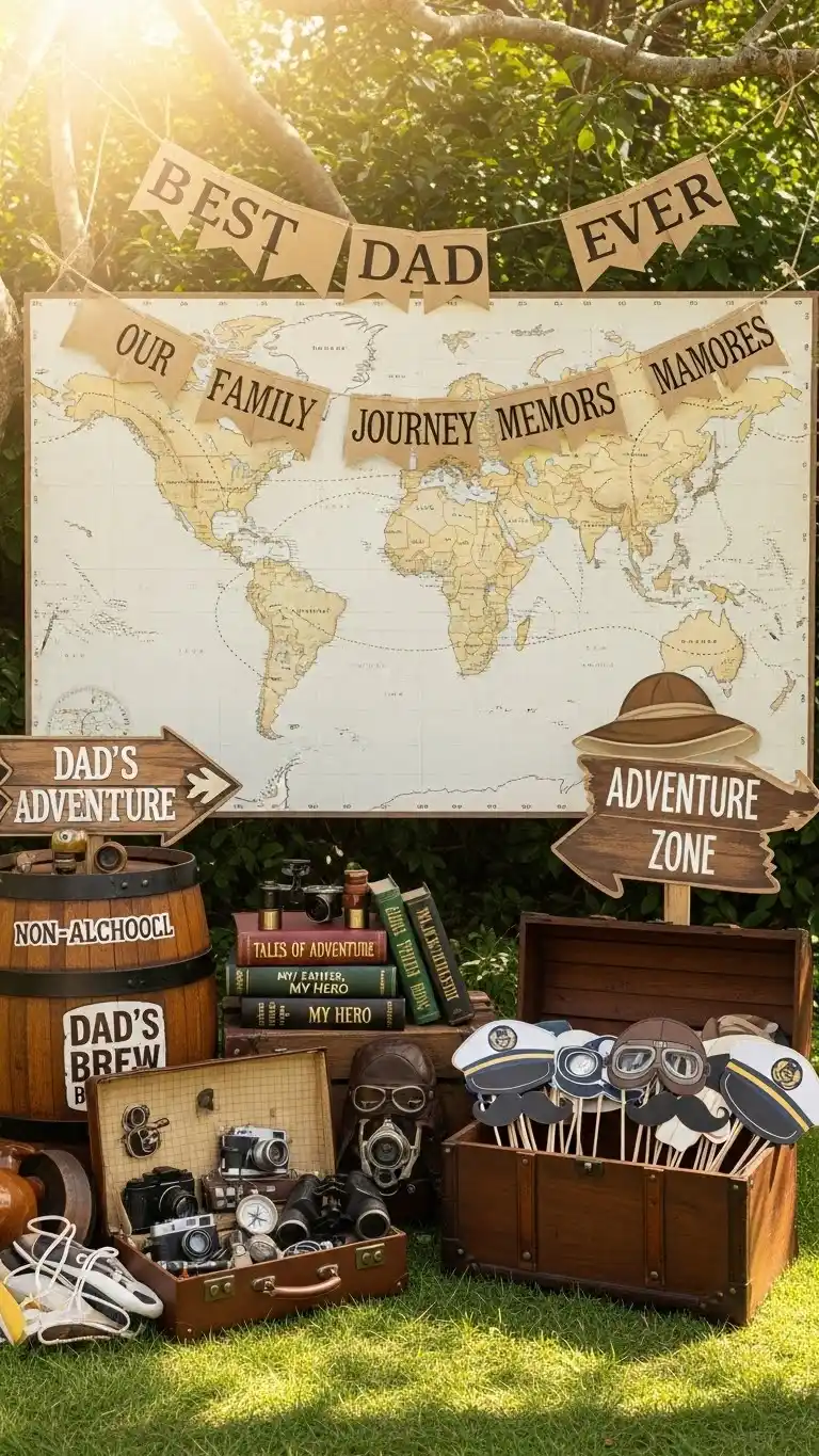 19 Fathers Day Party Themes for a Memorable Day 13 9. Creative Photo Booth and Memory-Making Theme