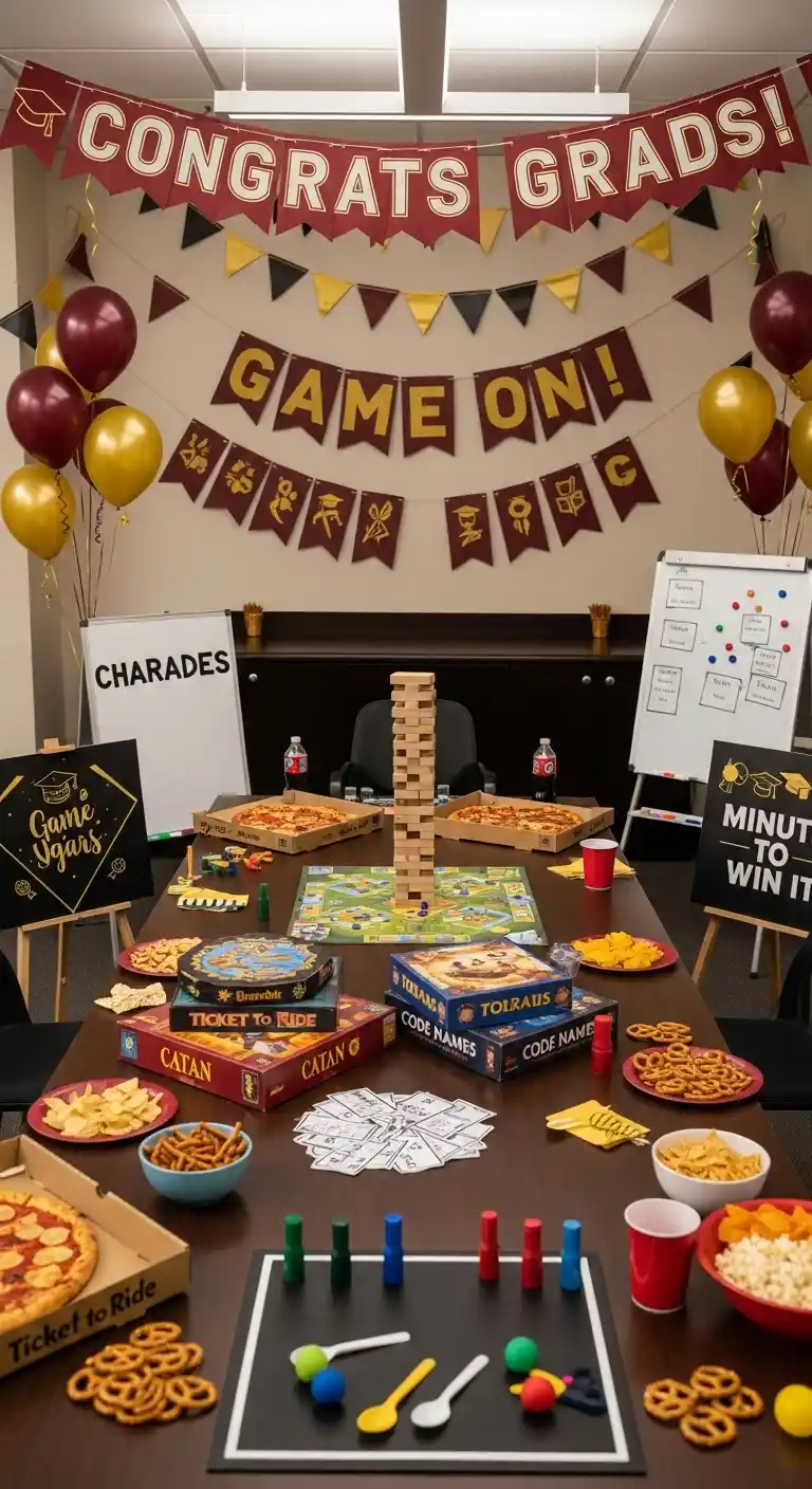 College Graduation Party Ideas: 23 Fun Ways to Celebrate 13 9. Game-Night Celebration with Group Challenges