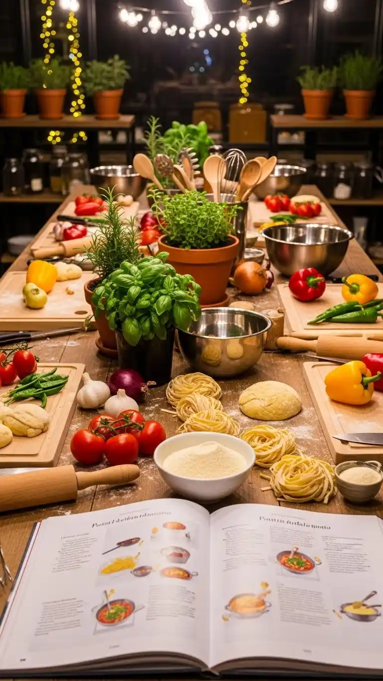Italian Party Ideas: 19 Ways to Celebrate in Style 13 9. Italian Cooking Class Party