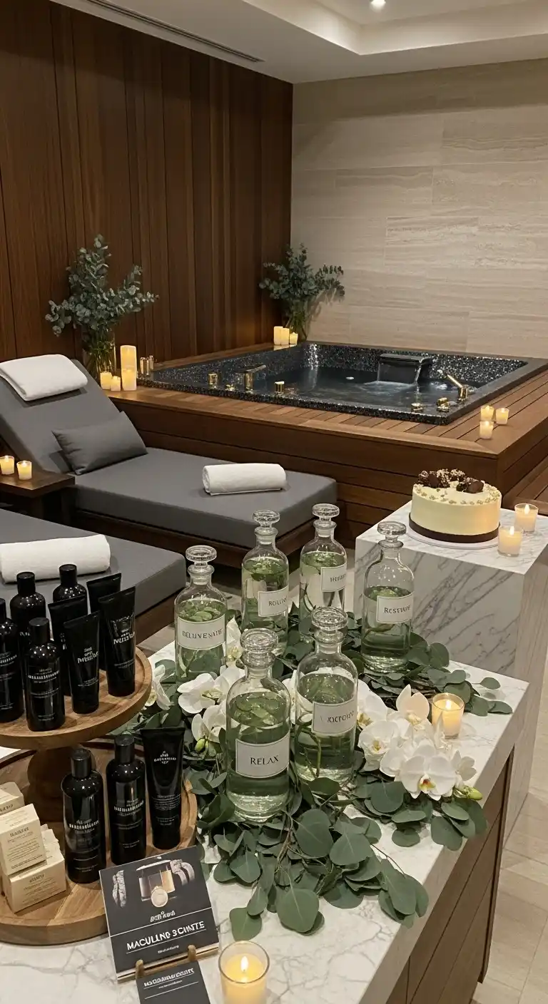 Birthday Party Themes for Men: 19 Fun Ideas 13 9. Luxury Spa and Wellness Retreat