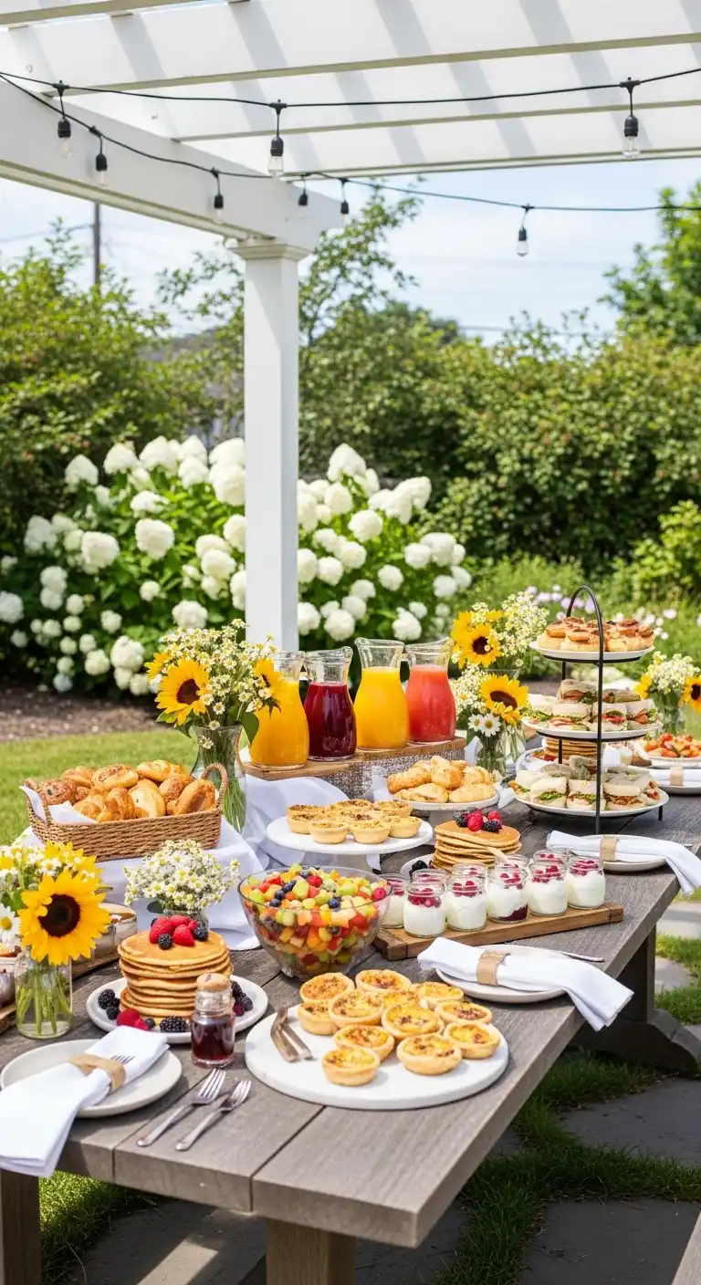 Housewarming Party Ideas: 19 Creative Ways to Celebrate 13 9. Outdoor Brunch Gathering