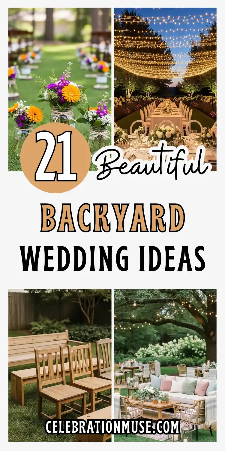 Beautiful Backyard Wedding Ideas on a Budget 2 Beautiful Backyard Wedding