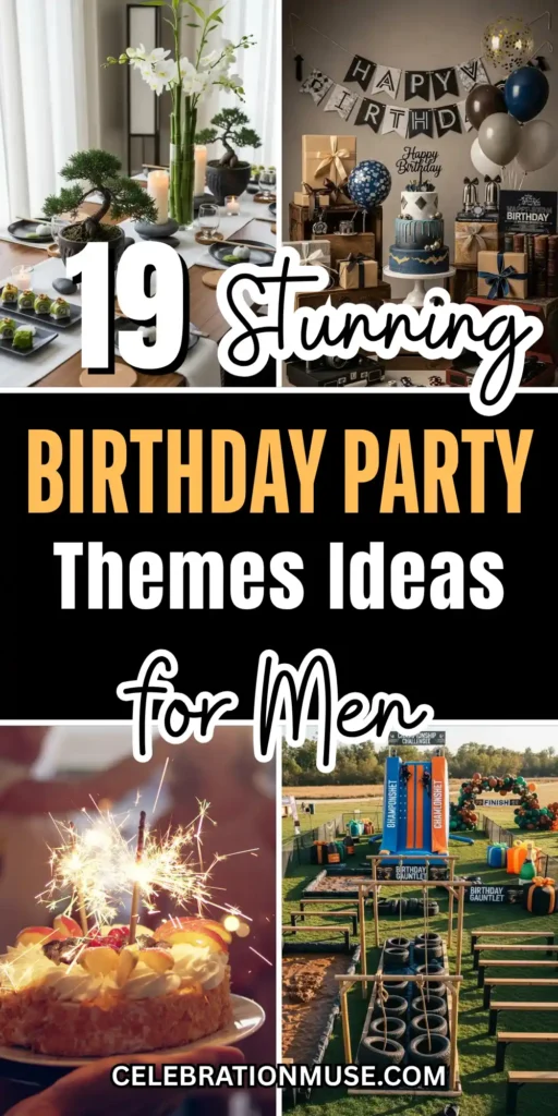 Birthday Party Themes for Men: 19 Fun Ideas 2 Birthday Party Themes for Men