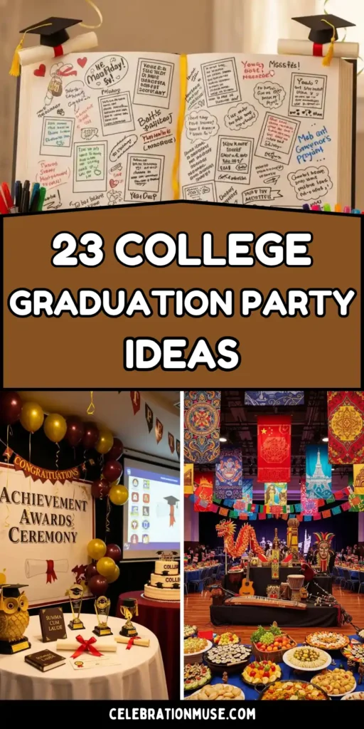 College Graduation Party Ideas: 23 Fun Ways to Celebrate 2 College Graduation Party Ideas